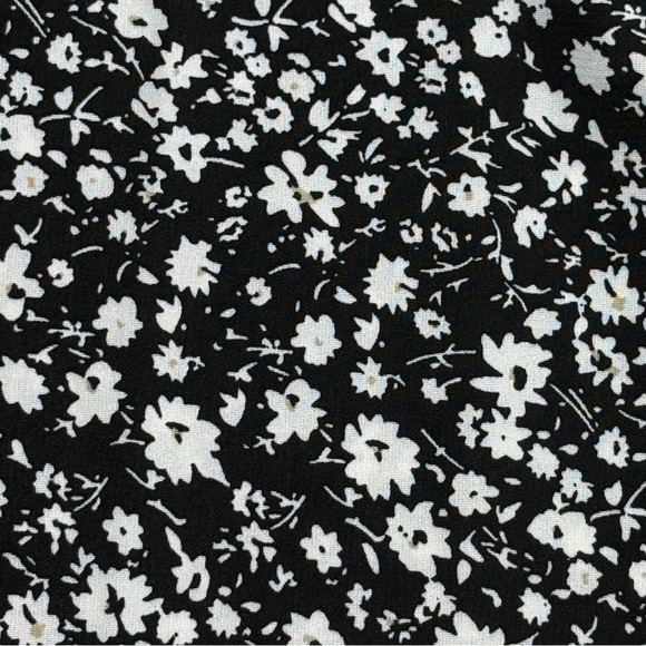 Modcloth Mini Dress Just Gotta Have It Black Floral - Picture 7 of 13